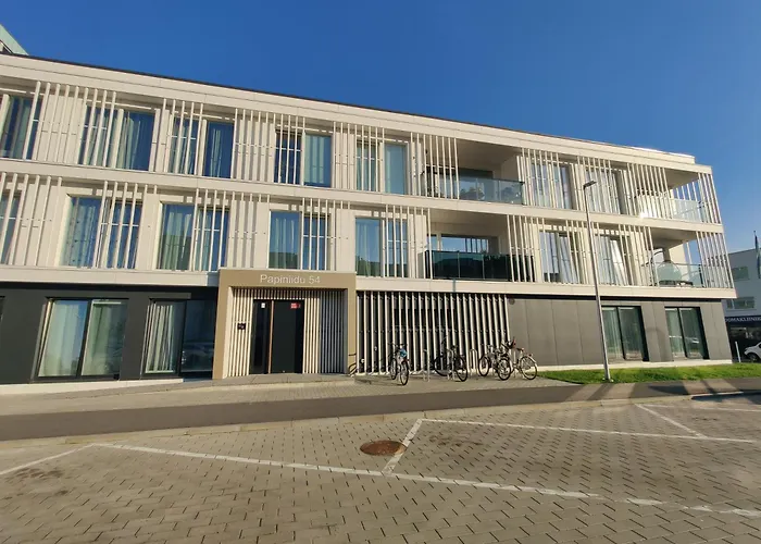 Korter Rannaaeaerne Modernne Korter Uues Majas