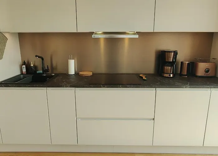 Rannaaeaerne Modernne Korter Uues Majas Korter Parnu